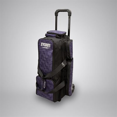 3-BALL ROLLING THUNDER (ABSTRACT PURPLE / BLACK)
